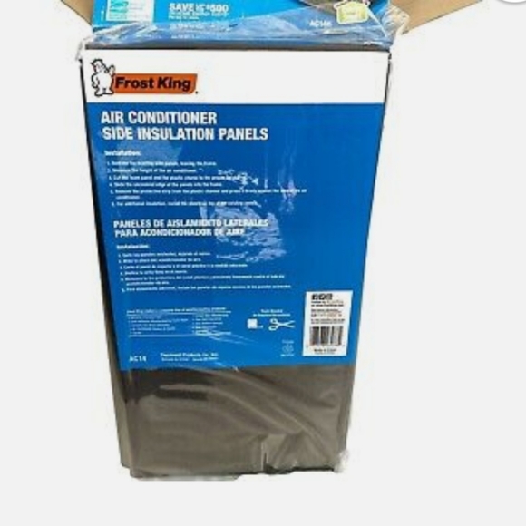 NWT Frost King 6 pc Air Conditioner Side Insulation Panels - Picture 4 of 5